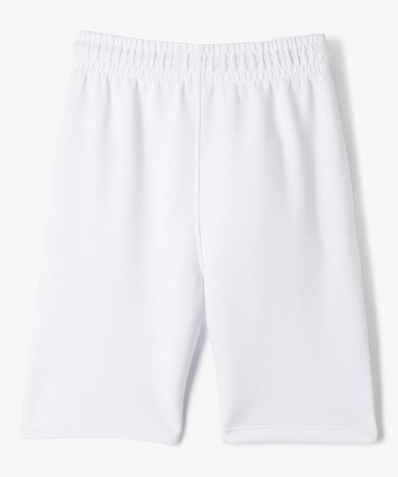 Bermuda en maille extensible et taille élastiquée garçon vue7 - GEMO (JUNIOR) - GEMO