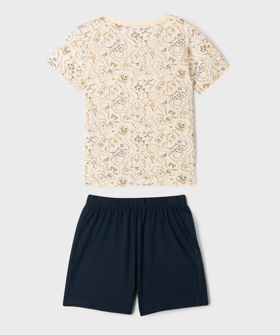 Pyjashort garçon 2 pièces vue3 - GEMO 4G GARCON - GEMO