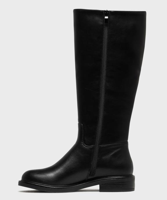 Bottes cavalières à bout rond femme - Valentina Baldano vue3 - VALENTINA BALDA - GEMO