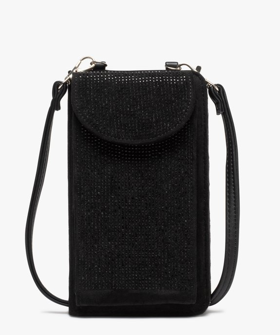 Pochette à strass et bandoulière amovible femme vue1 - GEMO (ACCESS) - GEMO