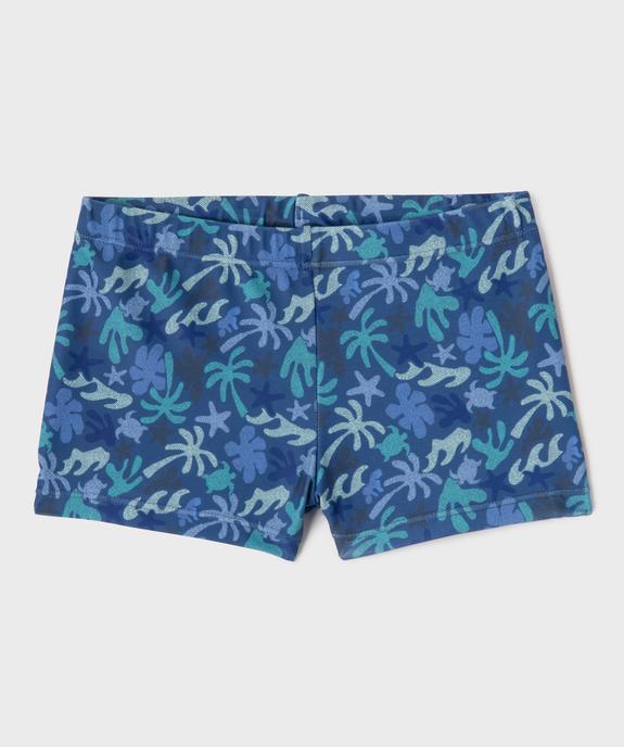 Shorty de bain à motifs exotiques garçon vue1 - GEMO (ENFANT) - GEMO