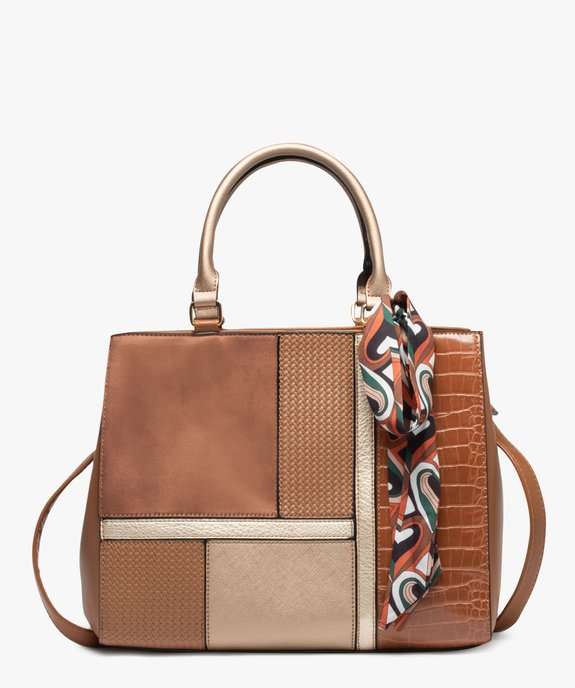 Sac cabas multi-matières femme vue1 - GEMO (ACCESS) - GEMO