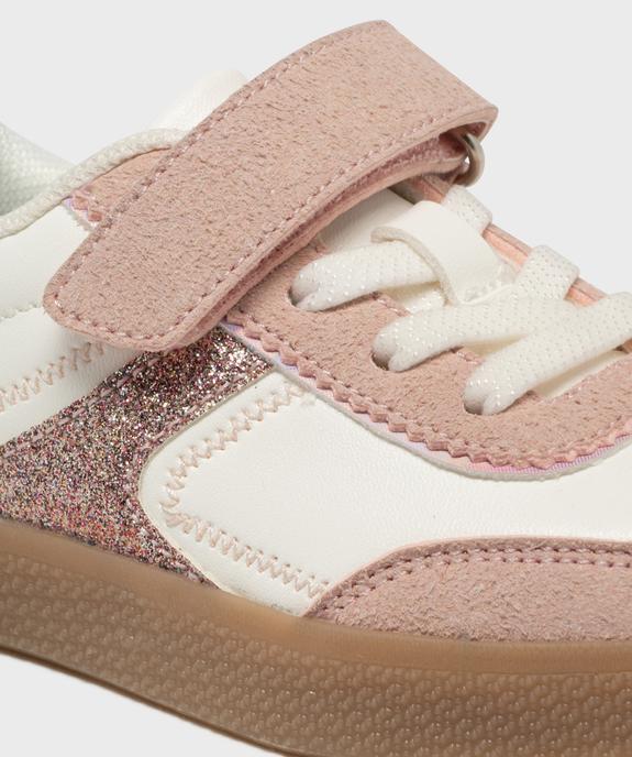 Baskets à scratch avec touches pailletées fille - Lovely Wings  vue6 - LOVELY WINGS - GEMO