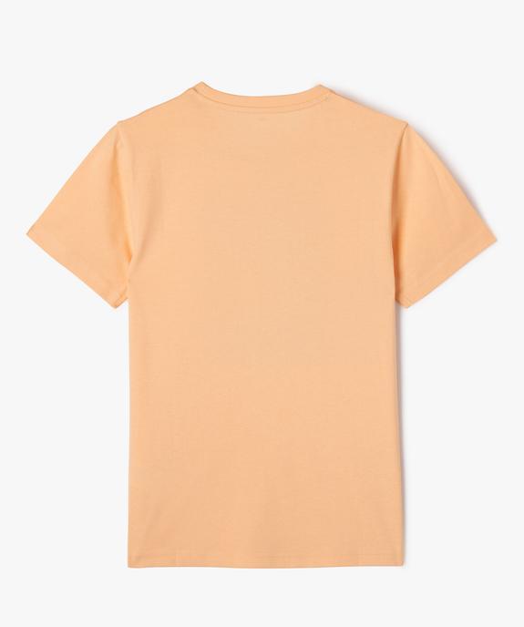 Tee-shirt manches courtes imprimé skate garçon vue5 - GEMO 4G GARCON - GEMO