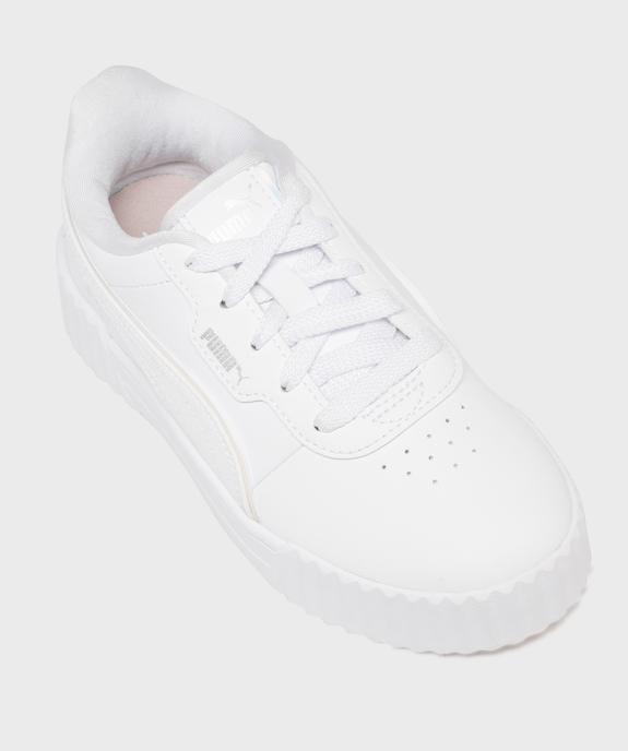 Baskets basses empiècements holographiques Carina 3.0 Holo 2.0 fille - Puma vue5 - PUMA - GEMO