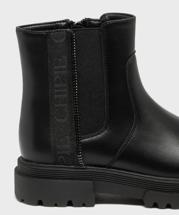 Boots crantés esprit Chelsea fille - Chipie vue6 - CHIPIE - GEMO