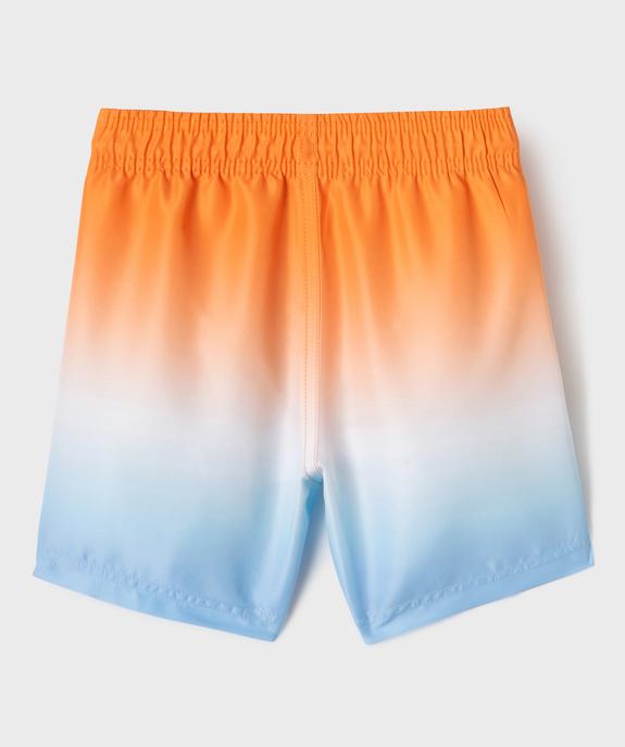 Short de surf coloris dégradé garçon vue3 - GEMO (ENFANT) - GEMO