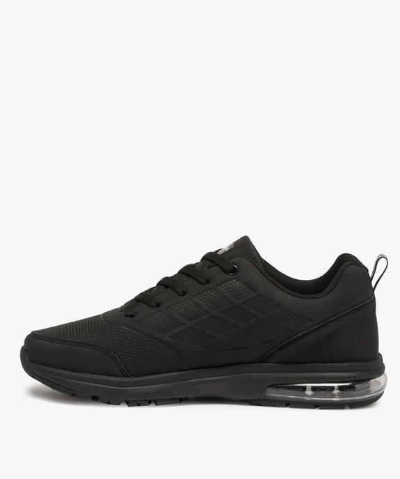 Baskets homme running monochromes - Airness vue3 - AIRNESS - GEMO
