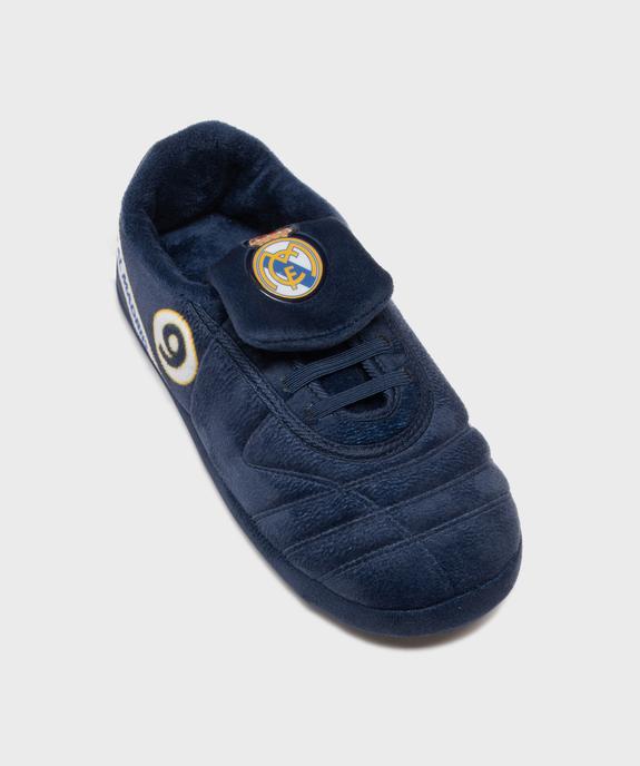 Chaussons inspiration chaussures de foot garçon - Real Madrid vue5 - REAL MADRID - GEMO