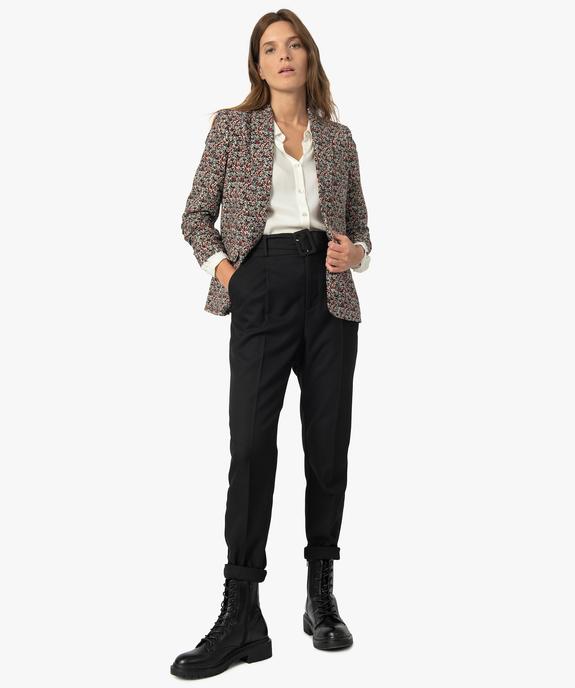 Veste à manches ¾ froncées femme vue5 - GEMO(FEMME PAP) - GEMO