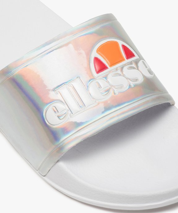 Mules de piscine femme à bandeau métallisé - Ellesse vue6 - ELLESSE - GEMO