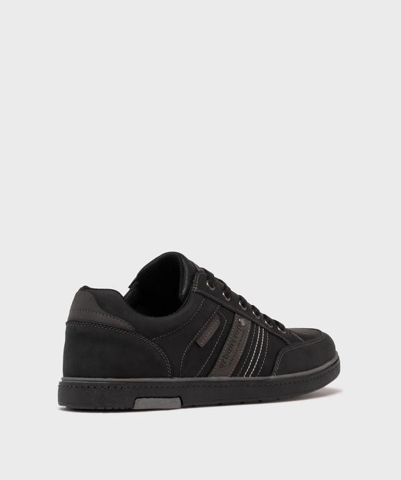 Baskets basses de ville surpiquées homme vue4 - URBAN STEPS GEMO FOR GOOD - GEMO