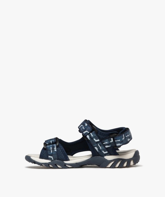 Sandales à 3 brides scratch garçon - Buggyshoes vue3 - BUGGY - GEMO