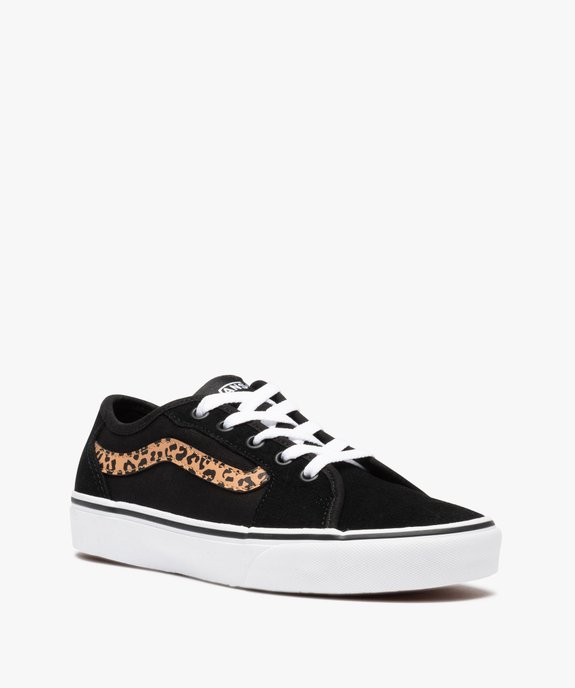 Tennis femme unies détail léopard – Vans Filmore Decon vue2 - VANS - GEMO
