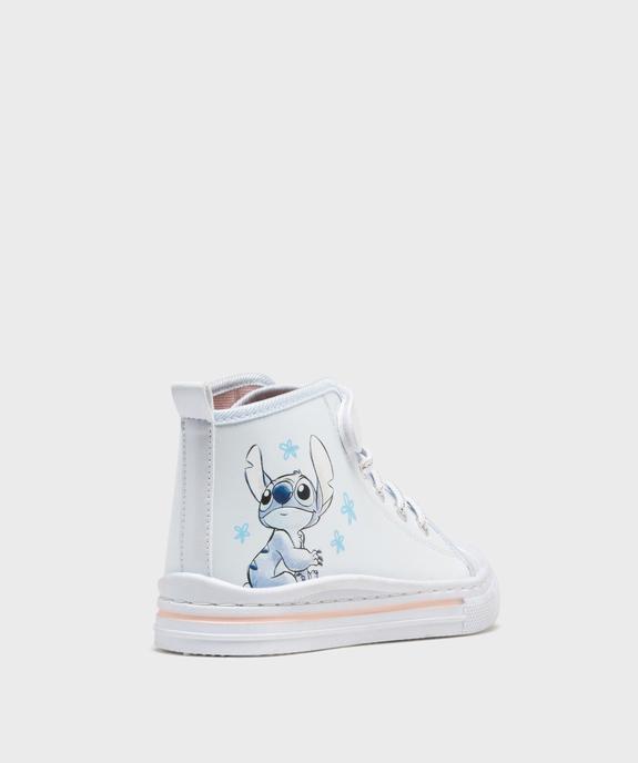 Baskets montantes avec motif Stitch fille - Disney vue4 - LILO & STITCH - GEMO