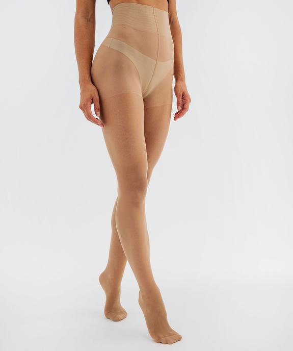 Collant femme en voile semi-opaque avec ceinture confort vue1 - GEMO(HOMWR FEM) - GEMO