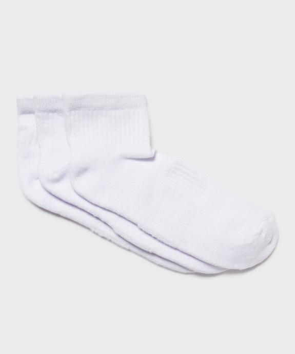 Chaussettes homme spécial sport tige courte (lot de 3)  vue1 - GEMO(HOMWR HOM) - GEMO
