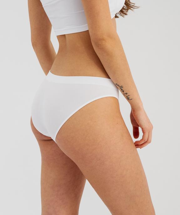 Culotte en maille extensible sans coutures femme vue2 - GEMO(HOMWR FEM) - GEMO