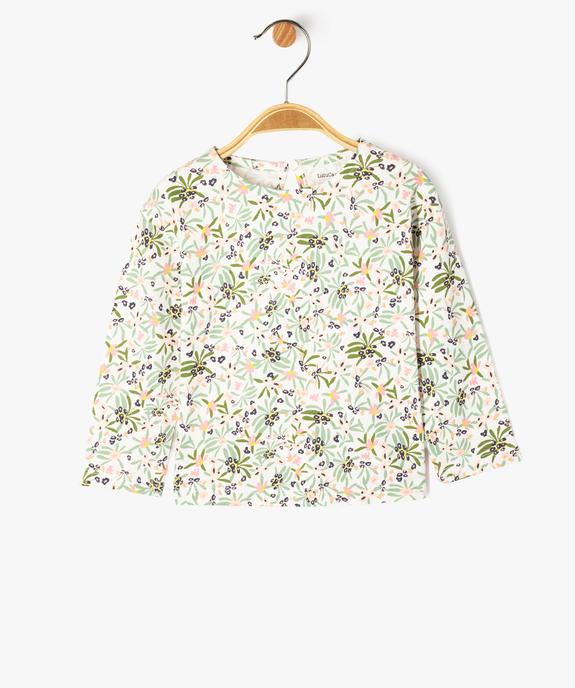 Ensemble 2 pièces bébé fille tee-shirt et salopette - LuluCastagnette vue5 - LULUCASTAGNETTE - GEMO