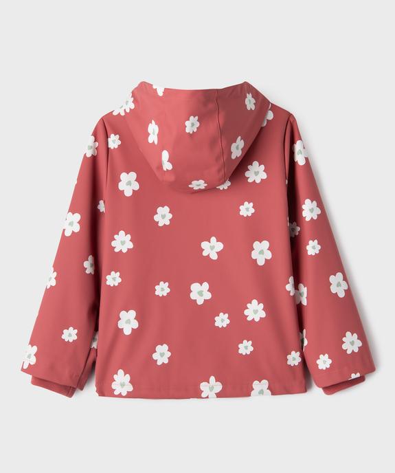 Imperméable à capuche et doublure chaude avec imprimé animé fille vue4 - GEMO (ENFANT) - GEMO