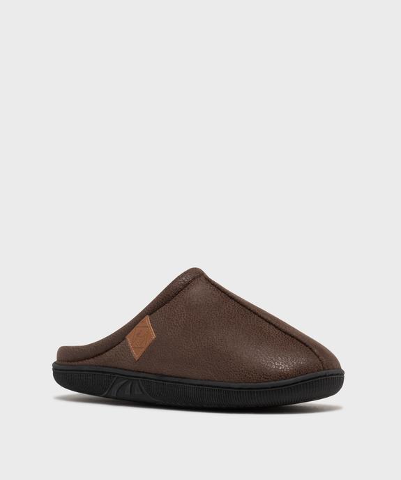 Chaussons mules avec doublure chaude homme - Roadsign vue2 - ROADSIGN G4G - GEMO