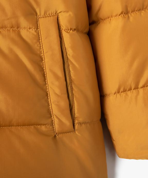Blouson garçon matelassé doublé polaire vue4 - GEMO 4G GARCON - GEMO