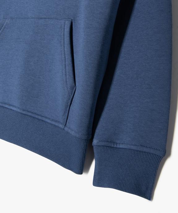 Sweat à capuche intérieur molletonné garçon vue3 - GEMO (ENFANT) - GEMO