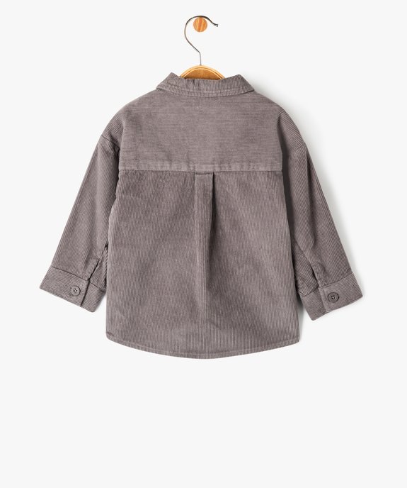 Ensemble 2 pièces chemise et tee-shirt bébé garçon - LuluCastagnette vue3 - LULUCASTAGNETTE - GEMO