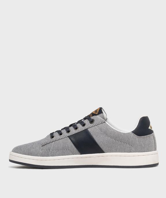 Tennis en toile chinée homme - LEE COOPER vue3 - LEE COOPER - GEMO