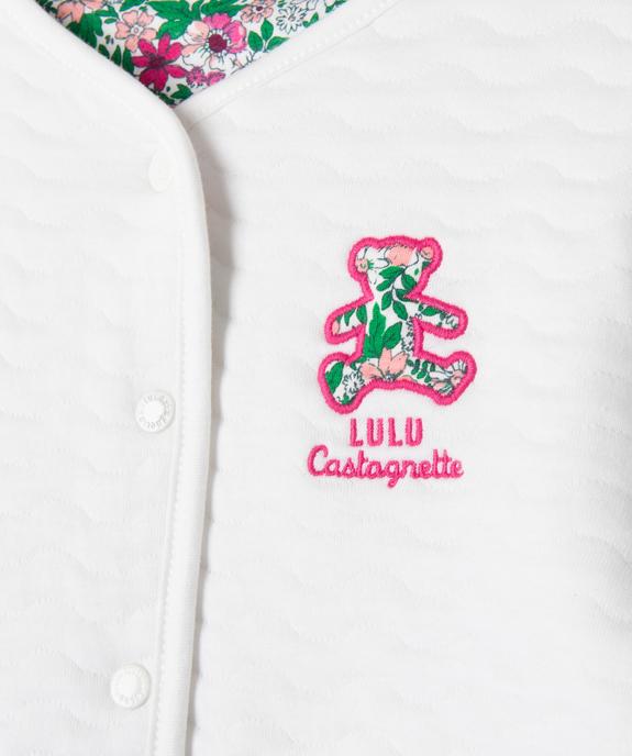 Veste réversible matelassée à boutons-pression fille - LuluCastagnette vue4 - LULUCASTAGNETTE - GEMO