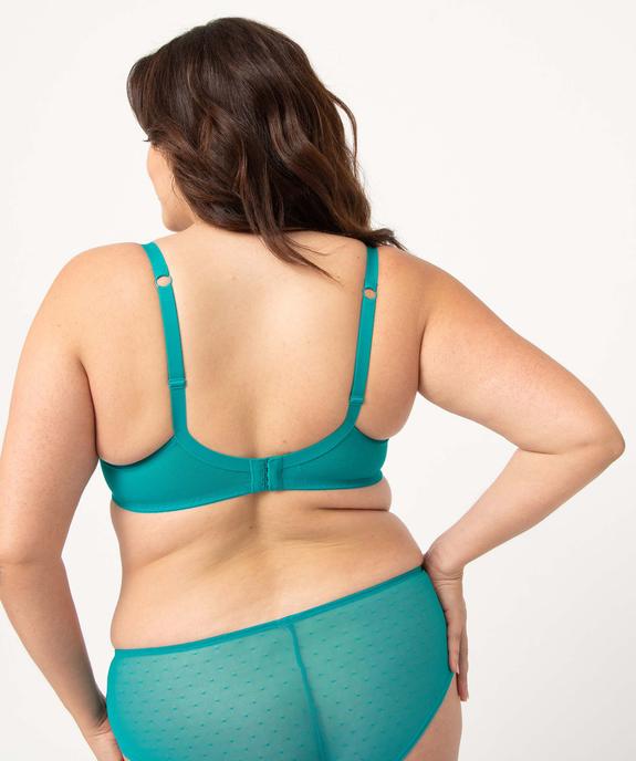 Soutien-gorge emboitant à armatures en dentelle grande taille vue2 - GEMO(HOMWR FEM) - GEMO