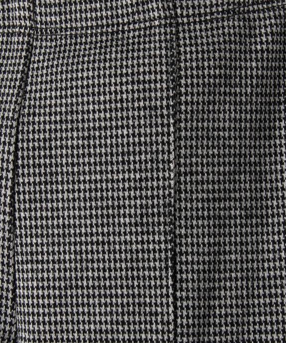 Pantalon en maille épaisse et extensible motif pied-de-poule bébé fille vue2 - GEMO(BEBE DEBT) - GEMO