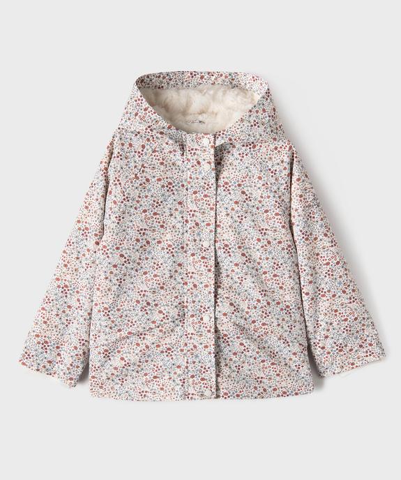 Imperméable à capuche avec doublure chaude fille - LuluCastagnette vue1 - LULUCASTAGNETTE - GEMO