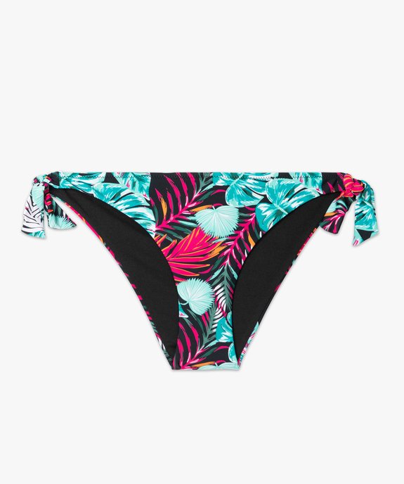Bas de maillot de bain femme forme culotte vue4 - GEMO 4G FEMME - GEMO