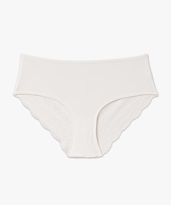 Shorty en dentelle et microfibre femme vue4 - GEMO(HOMWR FEM) - GEMO