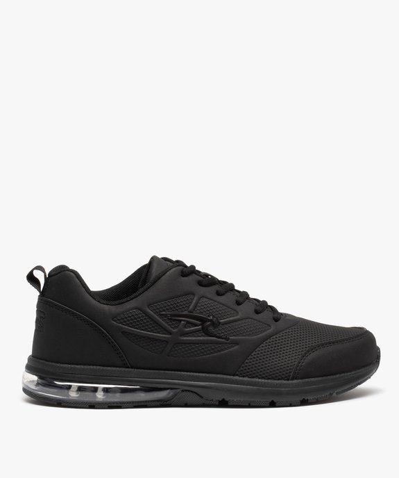 Baskets homme unies à semelle bulle d’air - Airness vue1 - AIRNESS - GEMO