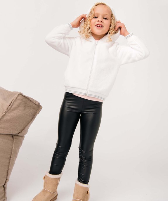 Legging long en matière extensible fille vue6 - GEMO (ENFANT) - GEMO