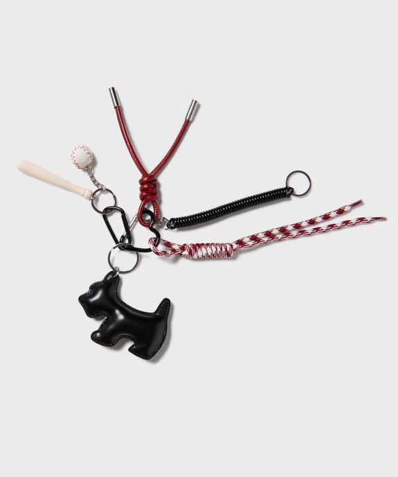 Porte-clés avec 6 breloques vue1 - GEMO (ACCESS) - GEMO