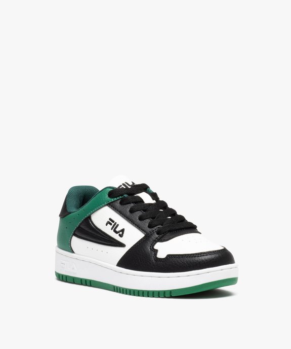 Baskets garçon tricolores style retro - Fila vue2 - FILA - GEMO