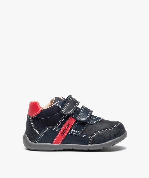 Chaussures premiers pas bébé garçon à scratchs - Geox vue1 - GEOX - GEMO
