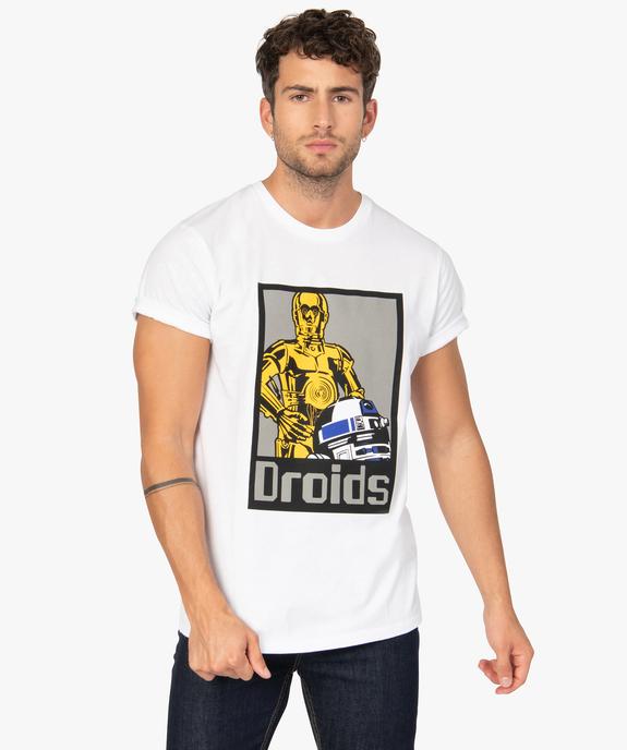 Tee-shirt homme avec motif réfléchissant – Star Wars vue1 - STAR WARS - GEMO