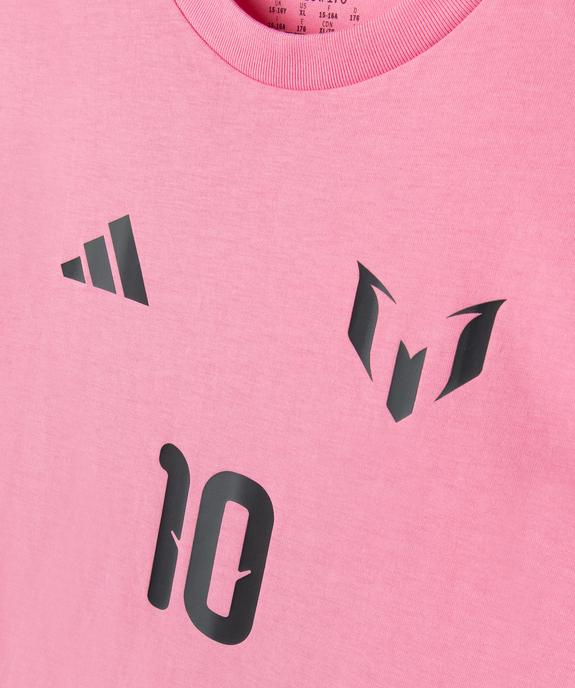 Tee-shirt manches courtes inscription Messi garçon - Adidas vue2 - ADIDAS - GEMO