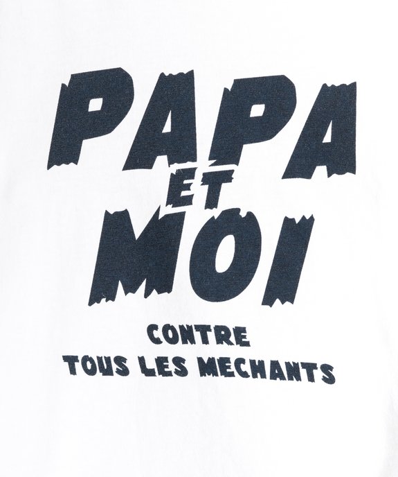 Tee-shirt bébé garçon à manches longues avec message vue2 - GEMO 4G BEBE - GEMO