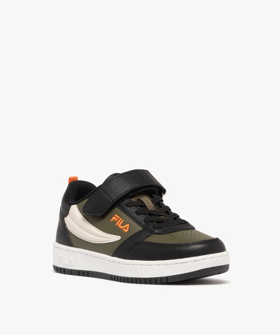 Baskets garçon à scratch style rétro avec dessus perforé Rega NFK- Fila vue2 - FILA - GEMO