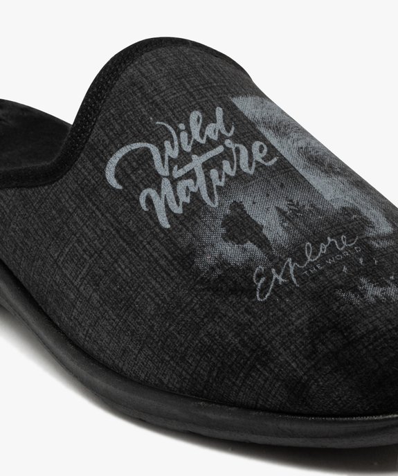 Chaussons homme mules confort wild nature vue6 - G'FLEX GEMO FOR GOOD - GEMO