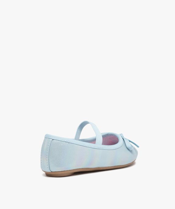 Ballerines fille irisées à bride élastiquée vue4 - GEMO (ENFANT) - GEMO