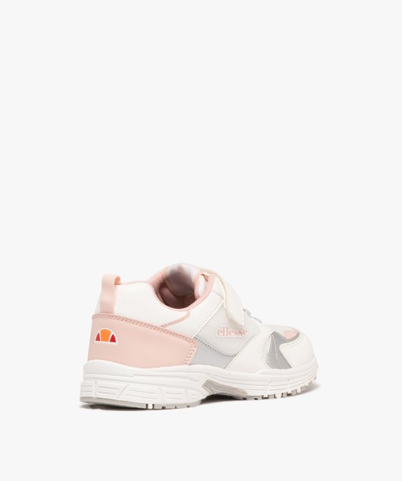 Baskets fille running bi-matières et à scratch Jervis - Ellesse vue4 - ELLESSE - GEMO