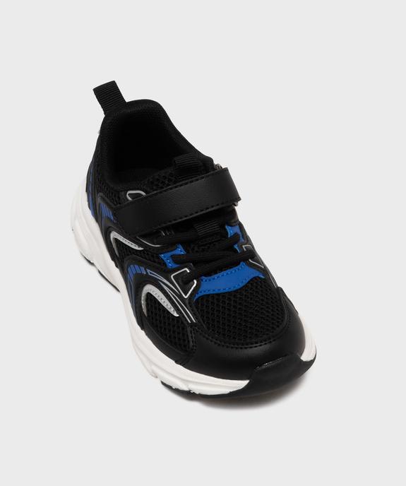 Baskets à scratch esprit running garçon - 5 Miles vue5 - 5 MILES - GEMO