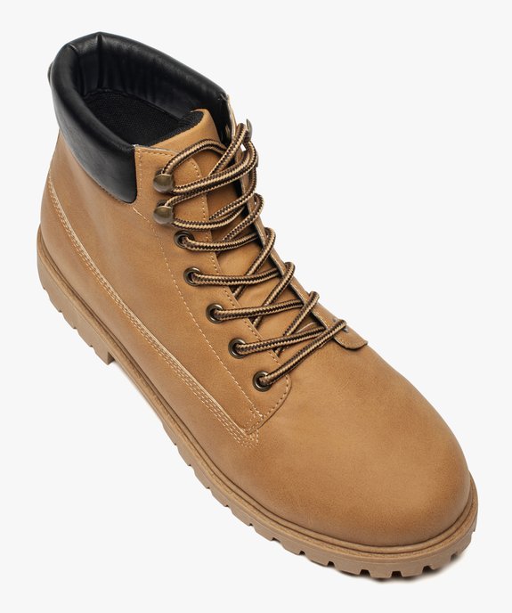 Chaussures montantes Homme à semelle crantée - Les Supaires vue5 - GEMO (CASUAL) - GEMO