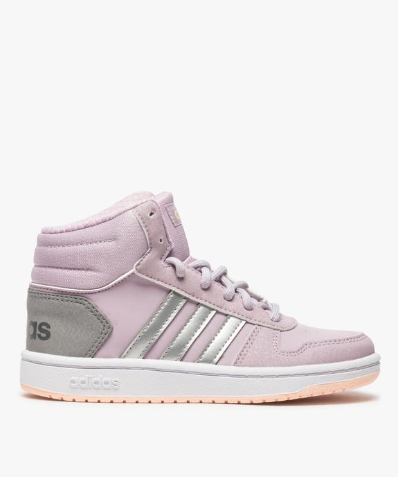 Baskets fille semi-montantes bicolores - Hoops Mid Adidas vue1 - ADIDAS - GEMO